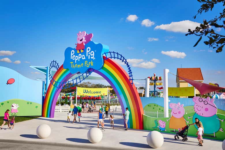 Entrada do Peppa Pig Theme Park