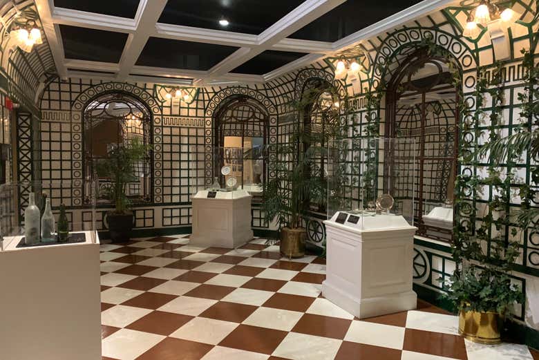 Visitando a exposição sobre o Titanic