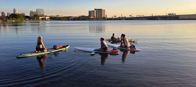 Kayak transparente o paddle surf en Orlando