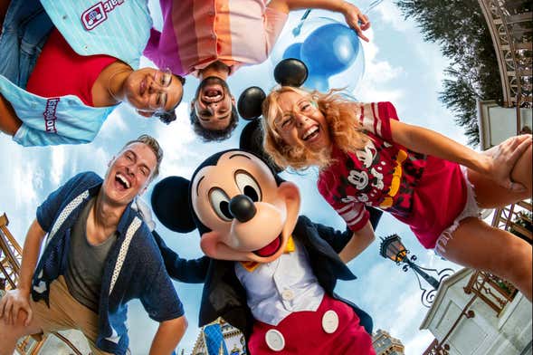 Ingresso do Walt Disney World Resort Orlando com parques aquáticos