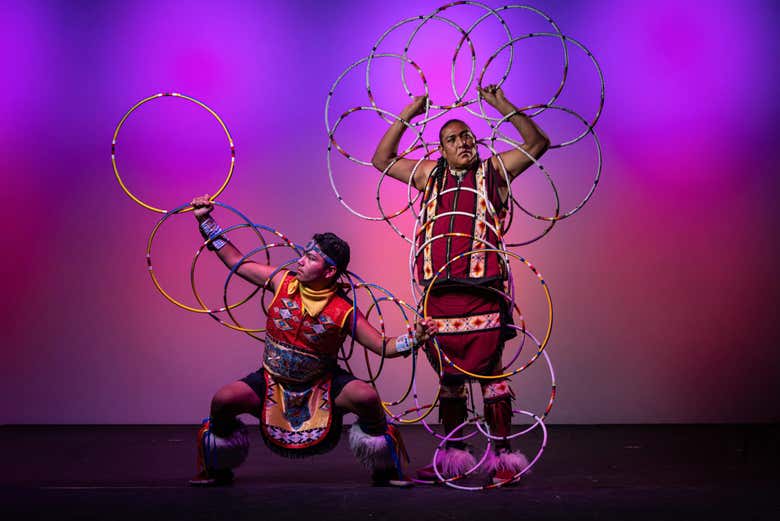 A punto de empezar la Danza del Aro