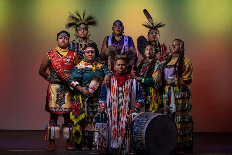 El grupo de artistas navajos