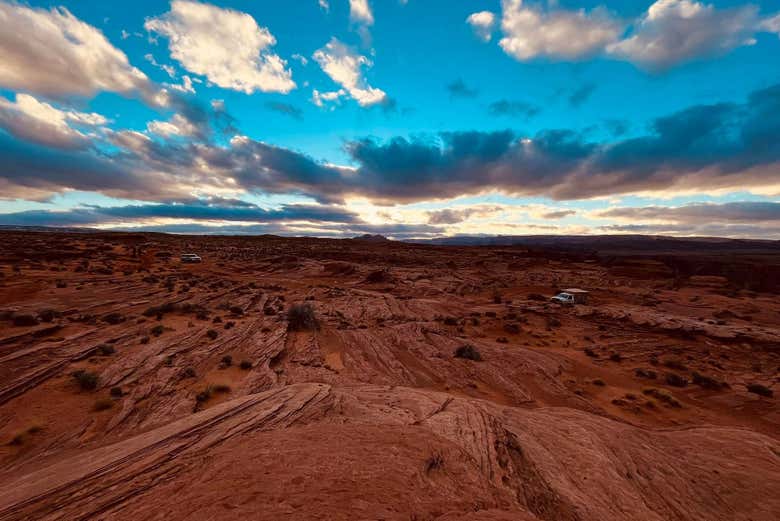 Paisagens desérticas dos Estados Unidos