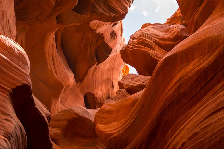 Visiting Lower Antelope Canyon