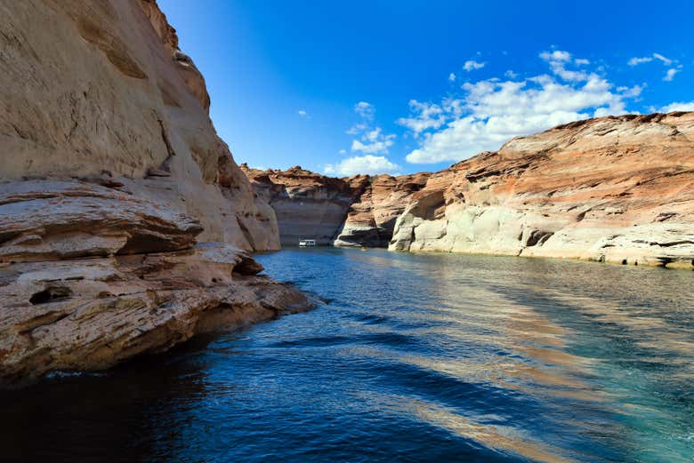 Les eaux calmes du lac Powell
