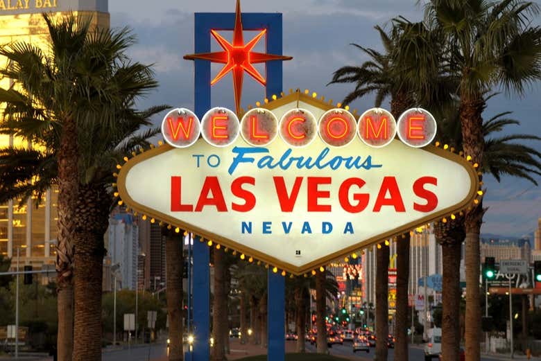 Be dazzled by the lights of Las Vegas