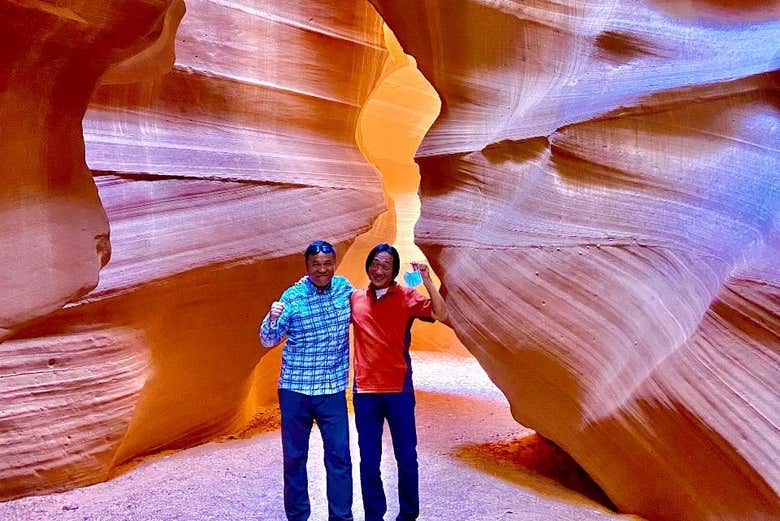 Randonnée à l'Upper Antelope Canyon