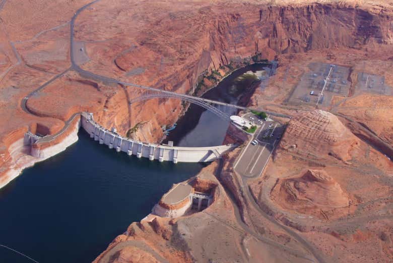 Découvrez le désert de l'Arizona vu du ciel