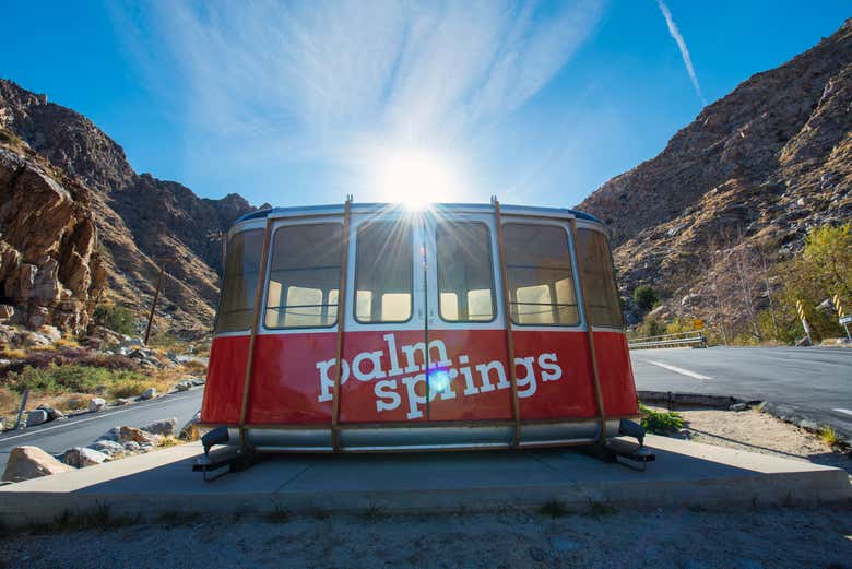 Cabine do Palm Springs Aerial Tramway