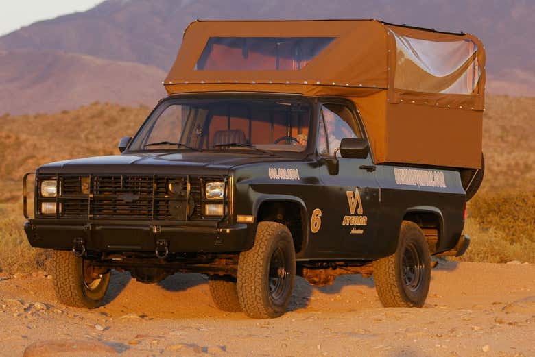 Recorriendo el desierto en 4x4