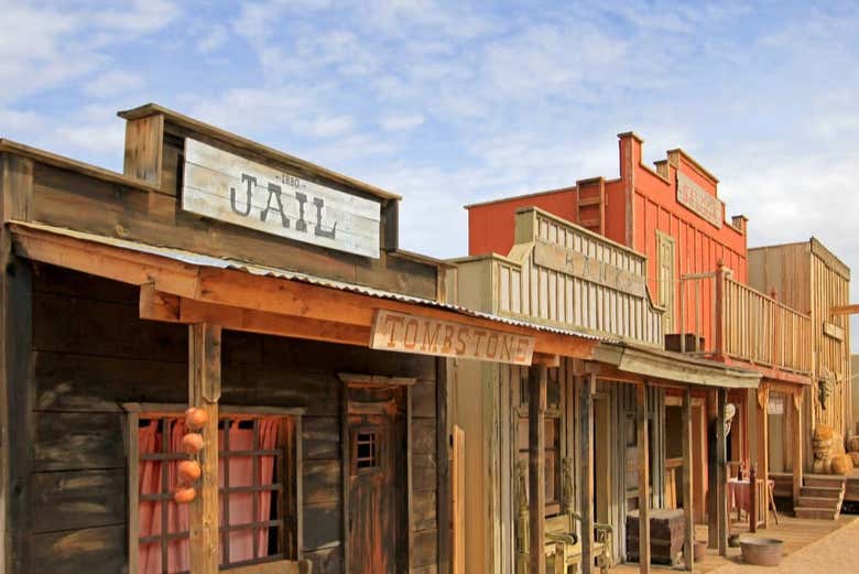 A typical street in Tombstone