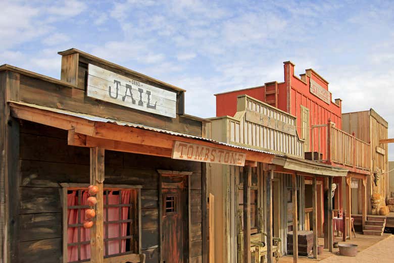 A typical street in Tombstone