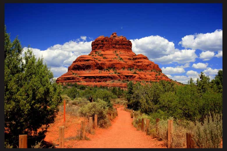 Bell Rock in the desert of Sedona