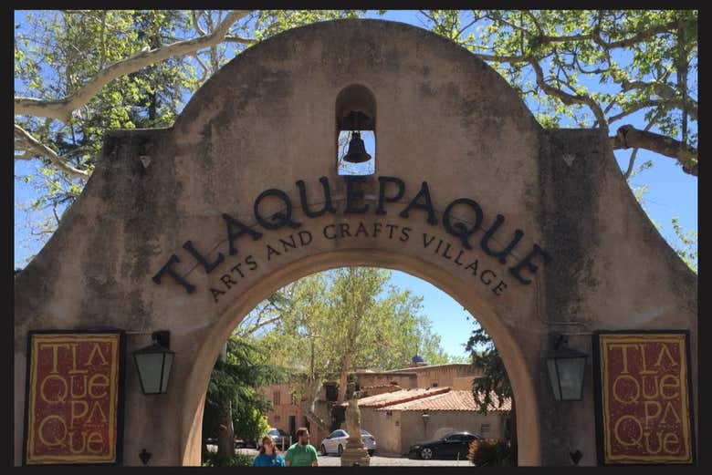 L'entrée d'une galerie d'art dans Sedona