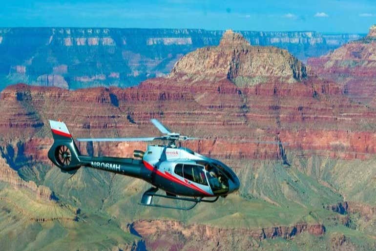 Balade en hélicoptère au Grand Canyon