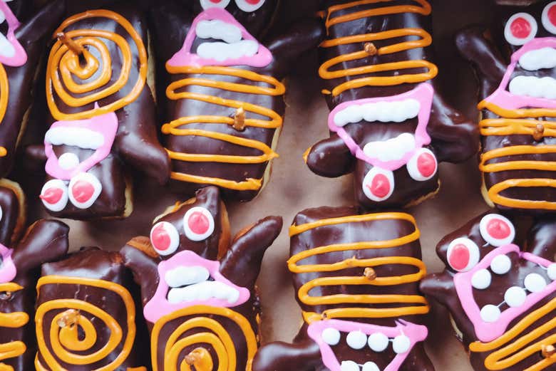 Donut a forma di fantasmino