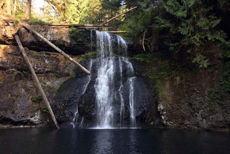 La cascada Upper North Falls