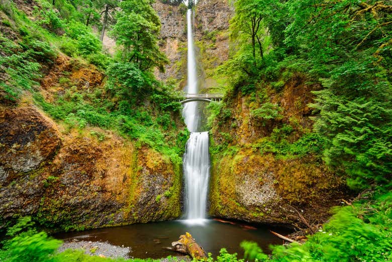Vue des chutes de Multnomah