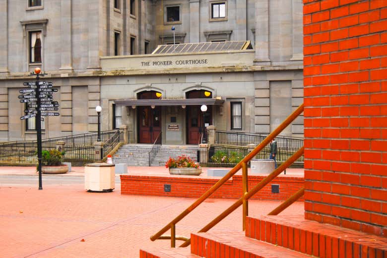 Pioneer Courthouse, un luogo storico di Portland