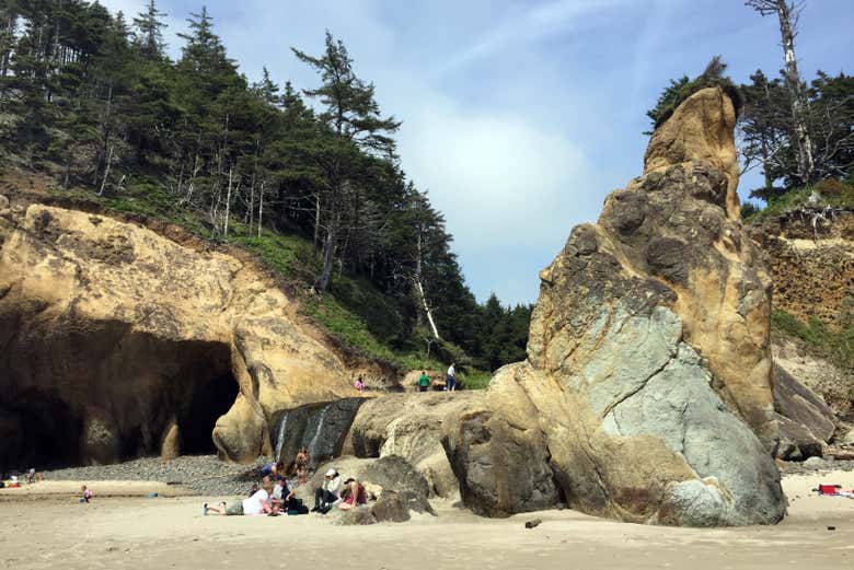 Spiagge lungo la costa di Tillamook