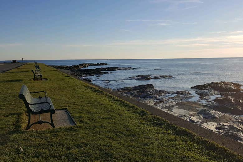 Admire the ocean views