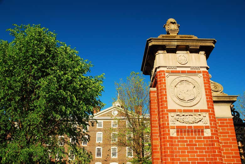 Brown College's University Hall