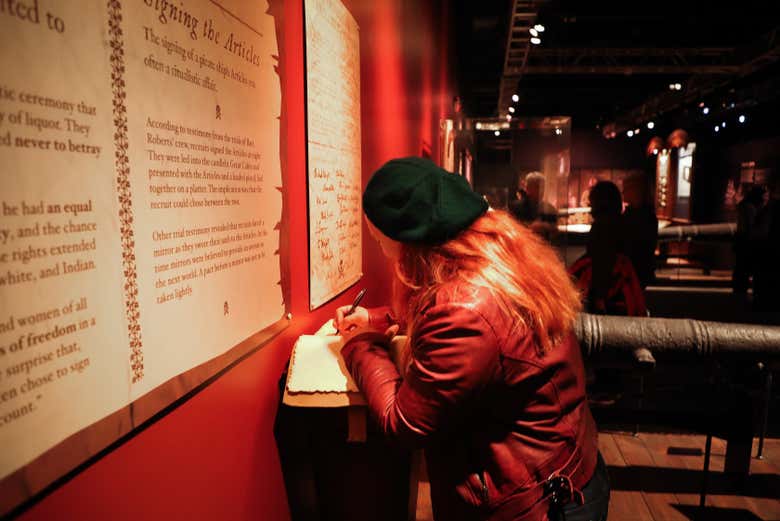 Visitando el museo Real Pirates Salem