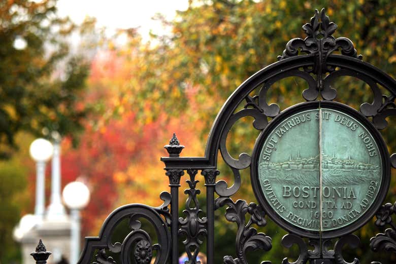 Walk through the picturesque parks in Boston