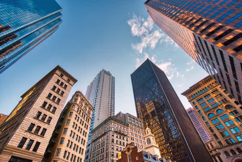 Walk through the bustling city and learn its history