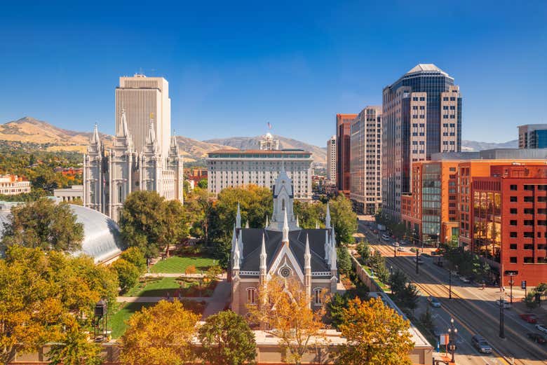 Recorreremos el centro de Salt Lake City