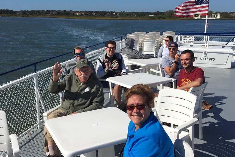 Enjoying the cruise!