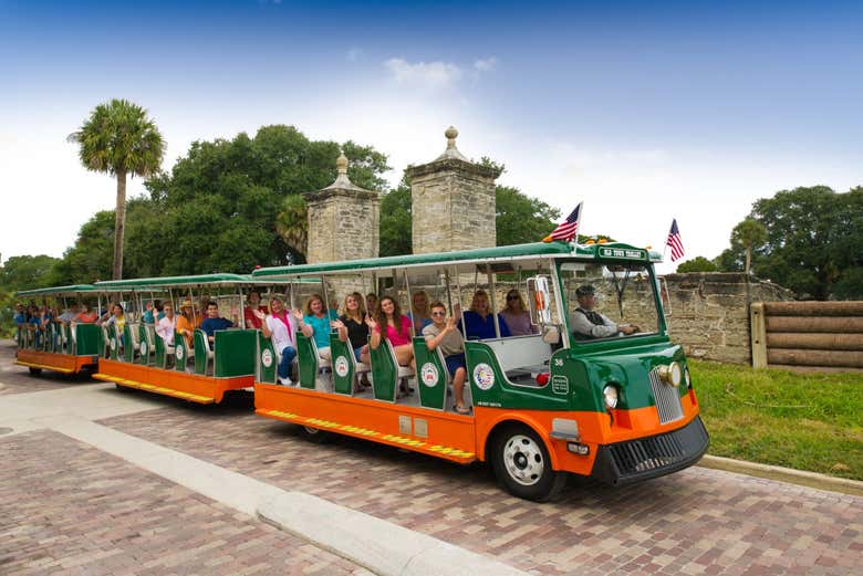 Visitez Sainte Augustine en trolleybus