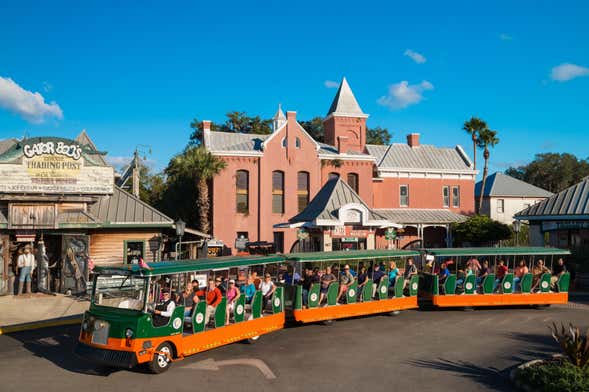 Trolleybus touristique de Sainte Augustine