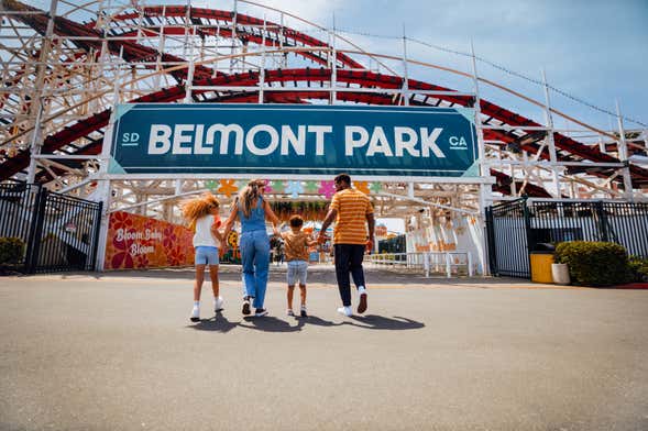Entrada a Belmont Park