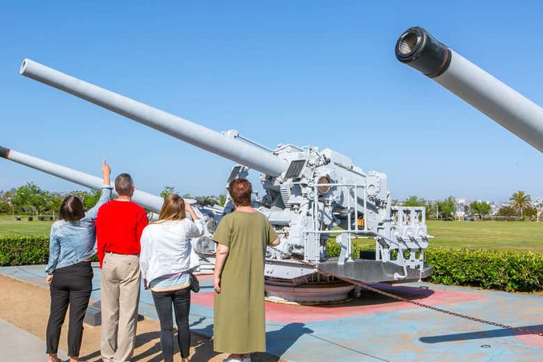 Cannoni navali di Liberty Station