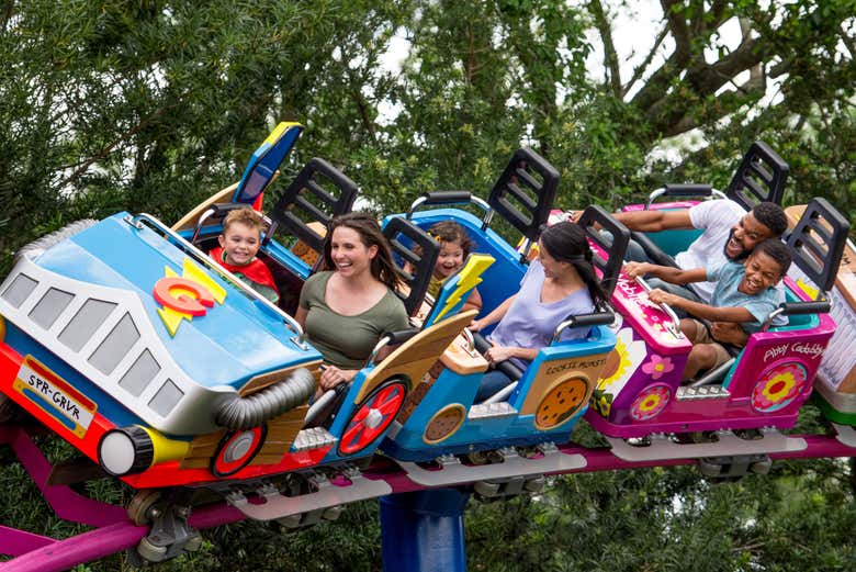 Une des attractions de Sesame Place