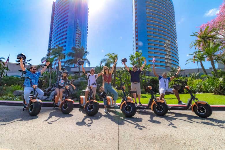 Balade en moto dans San Diego