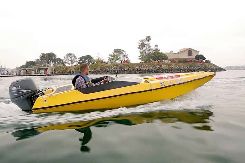 Durante la travesía por San Diego