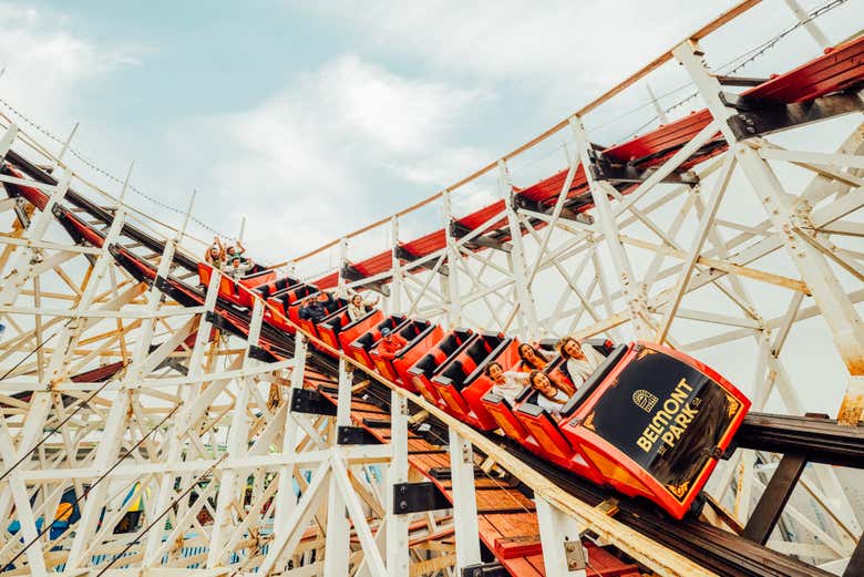 Montagne russe du Belmont Park
