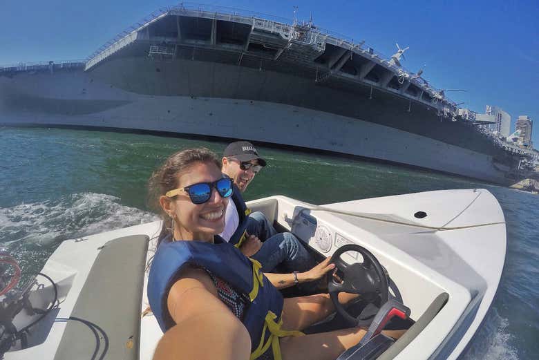 Disfrutando del paseo 