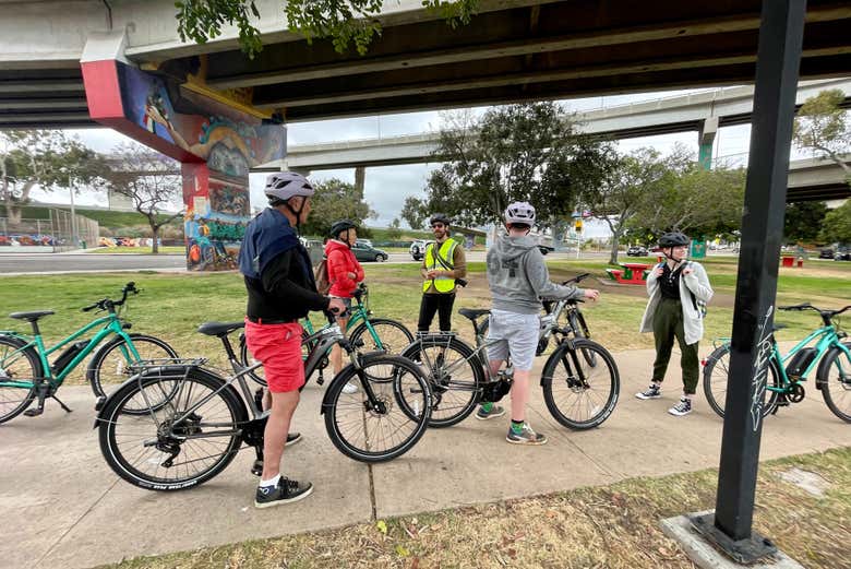 Percorrendo San Diego de bicicleta