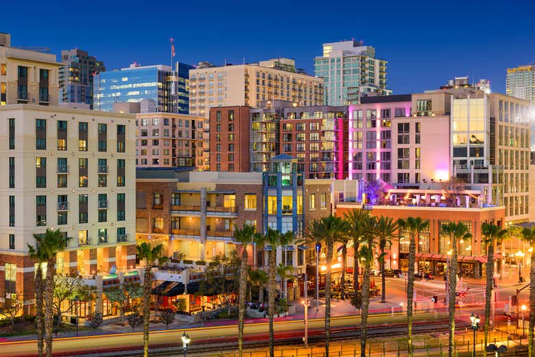 Tour panorámico nocturno por San Diego