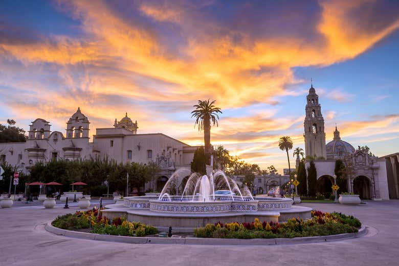 Fontaine du parc Balboa
