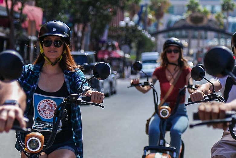 San Diego en moto