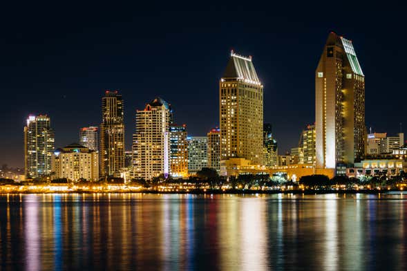 Tour panorámico nocturno por San Diego