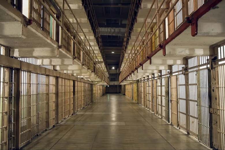 Pasillos de la prisión de Alcatraz