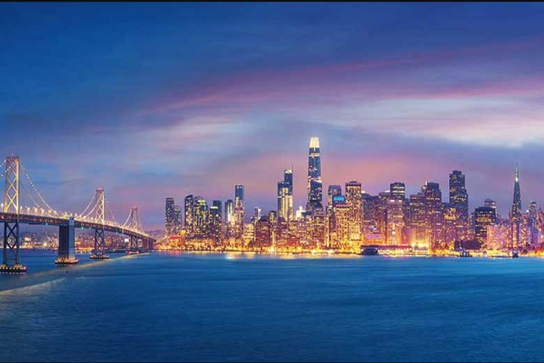 Preciosa panorámica de San Francisco
