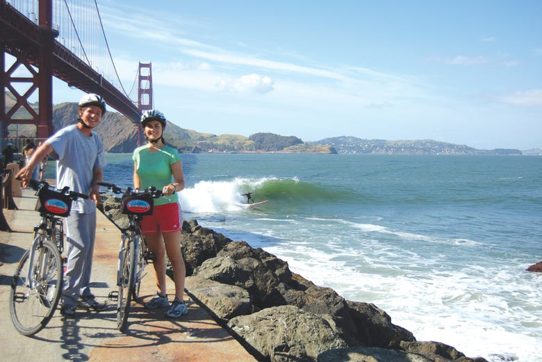 Balade à vélo dans la baie de San Francisco