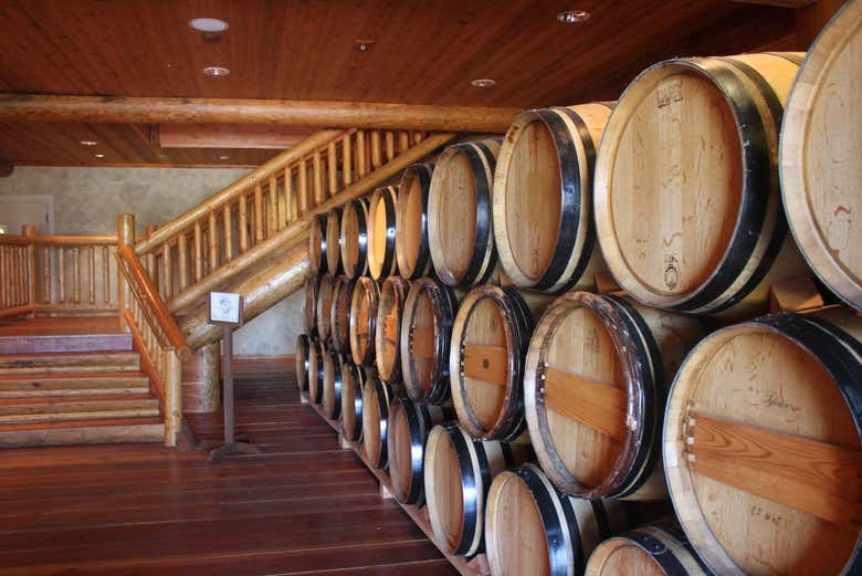 Wine barrels
