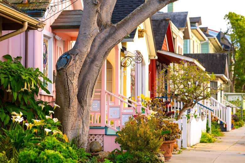 Le romantiche case di Carmel-By-the-Sea